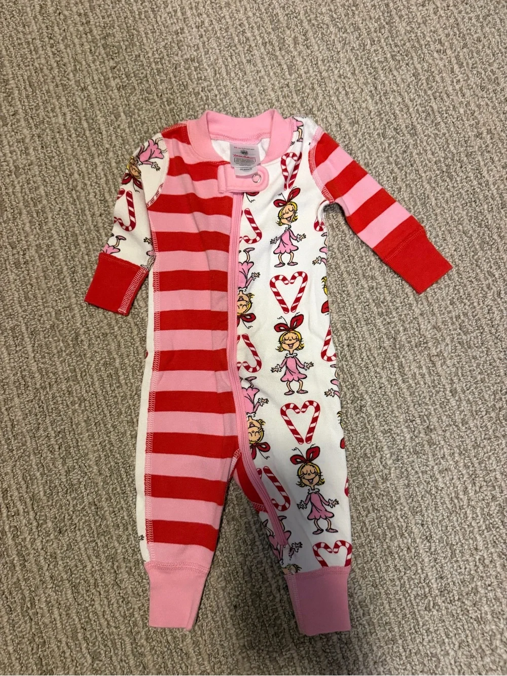 Cindy Lou from The Grinch Holiday Baby Sleeper